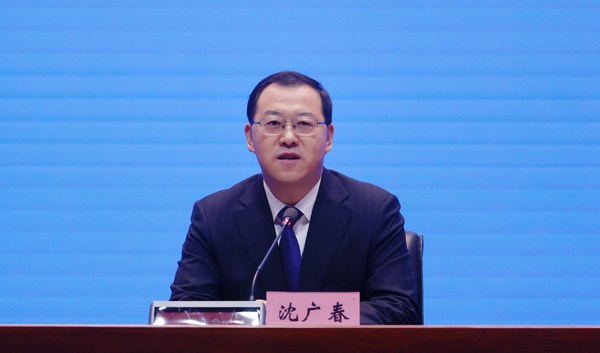 黑龍江省文化和旅游廳副廳長沈廣春。張澍攝