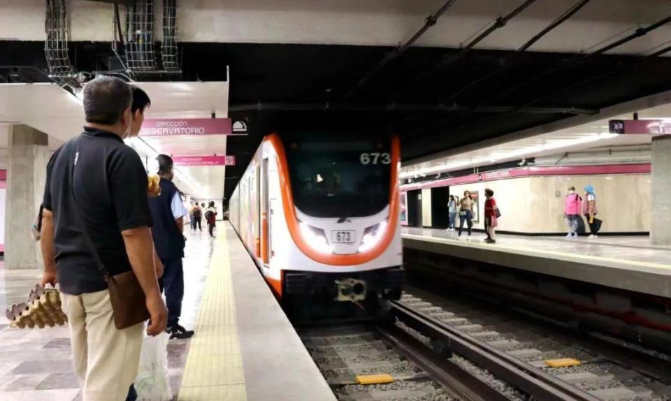 ?墨西哥城地鐵1號(hào)線。中國中車供圖。