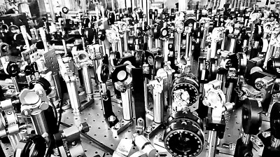 量子計算原型機“九章三號”實驗裝置示意圖（部分）。圖片由中國科學(xué)技術(shù)大學(xué)提供