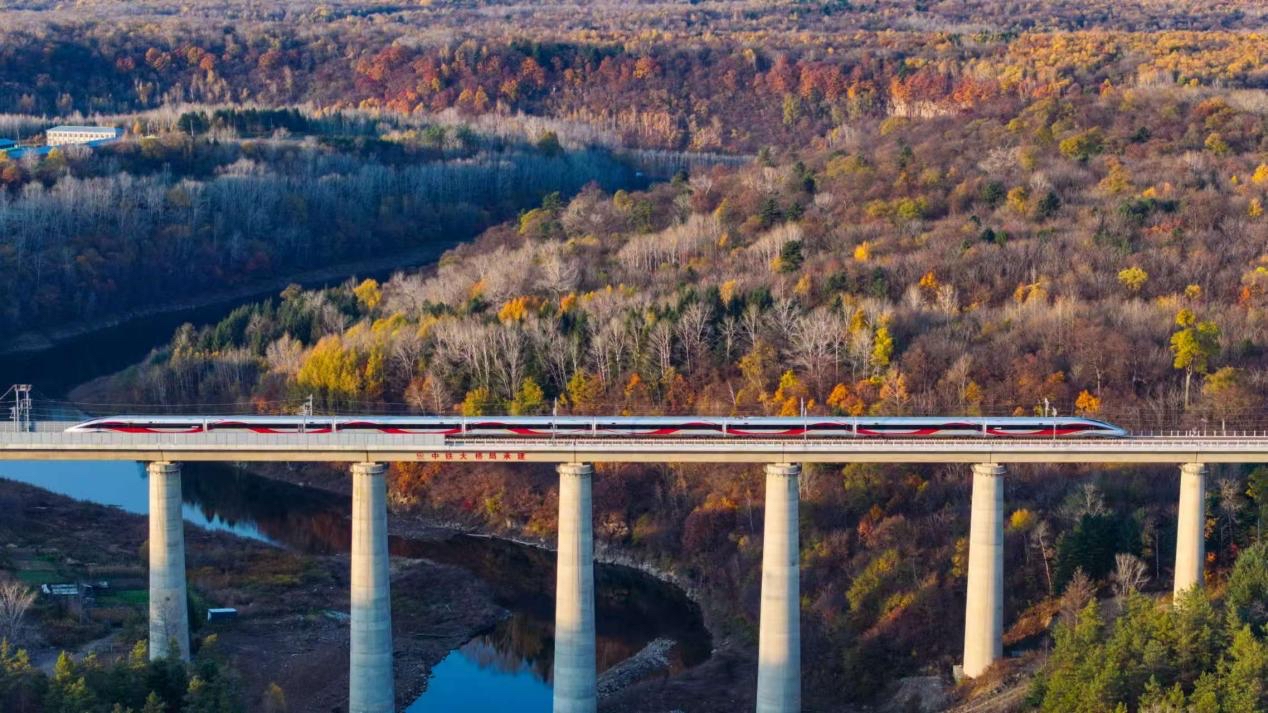 沈白高鐵正式開(kāi)通運(yùn)營(yíng)。受訪方供圖