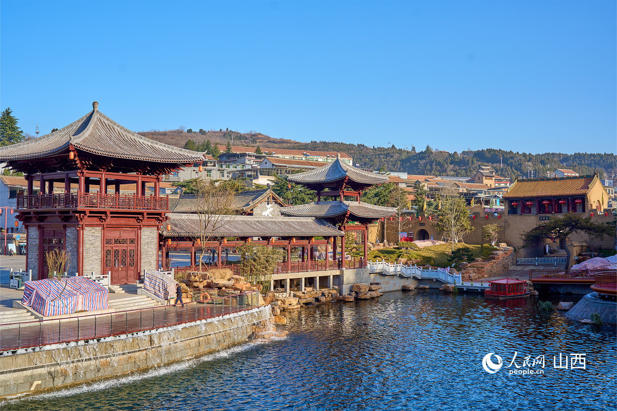 冬日里的山西省晉城市陽城縣白巷里。人民網(wǎng) 張超寧攝