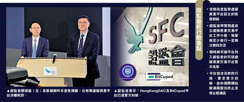 两虚拟资产平台涉嫌欺诈被封锁(图1) 两虚拟资产平台涉嫌欺诈被封锁(图1)